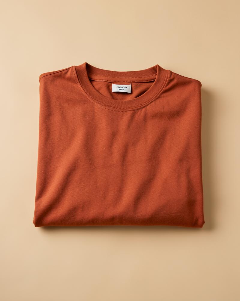 Tee Oversized Tingimento Natural